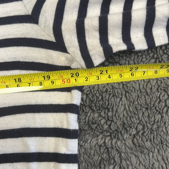 J Crew stripe tie sleeve shirt - Picture 6 of 14